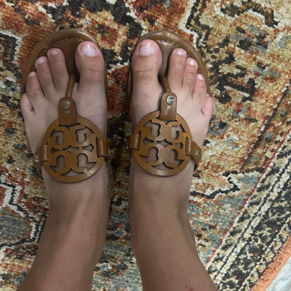 Authentic tory burch miller sandal